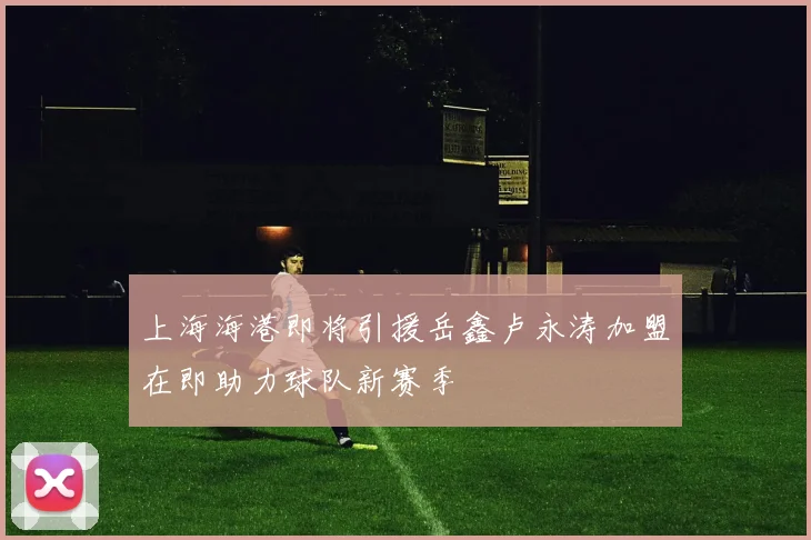 上海海港即将引援岳鑫卢永涛加盟在即助力球队新赛季